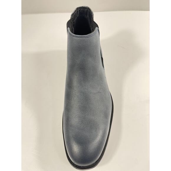 Madden Boots Mens Size 10 Blue Suede M-MAXXIN Chelsea Ankle Dress New Box main image 6